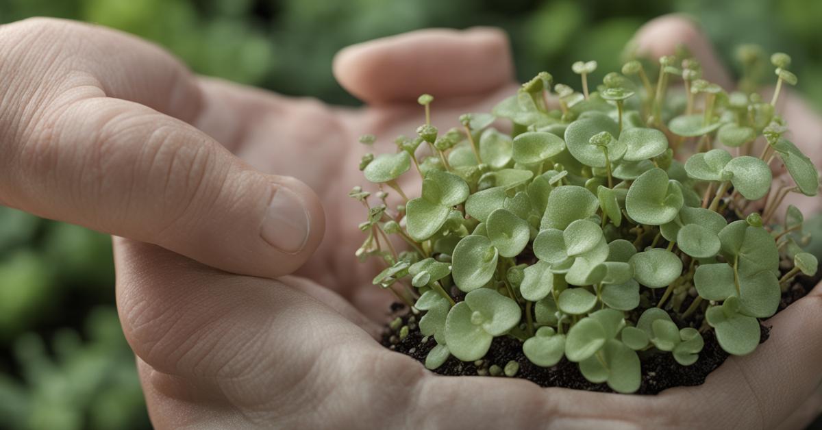Dichondra ile sadzonek do doniczki: porady ogrodnicze na piękne dekoracje