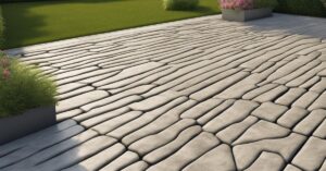 Stare płyty chodnikowe w ogrodzie: jak je wykorzystać do układania ścieżek