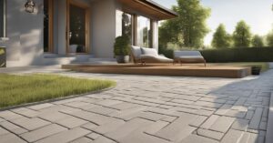 Kostka brukowa wokół domu: aranżacja podjazdu, chodnika i opaski