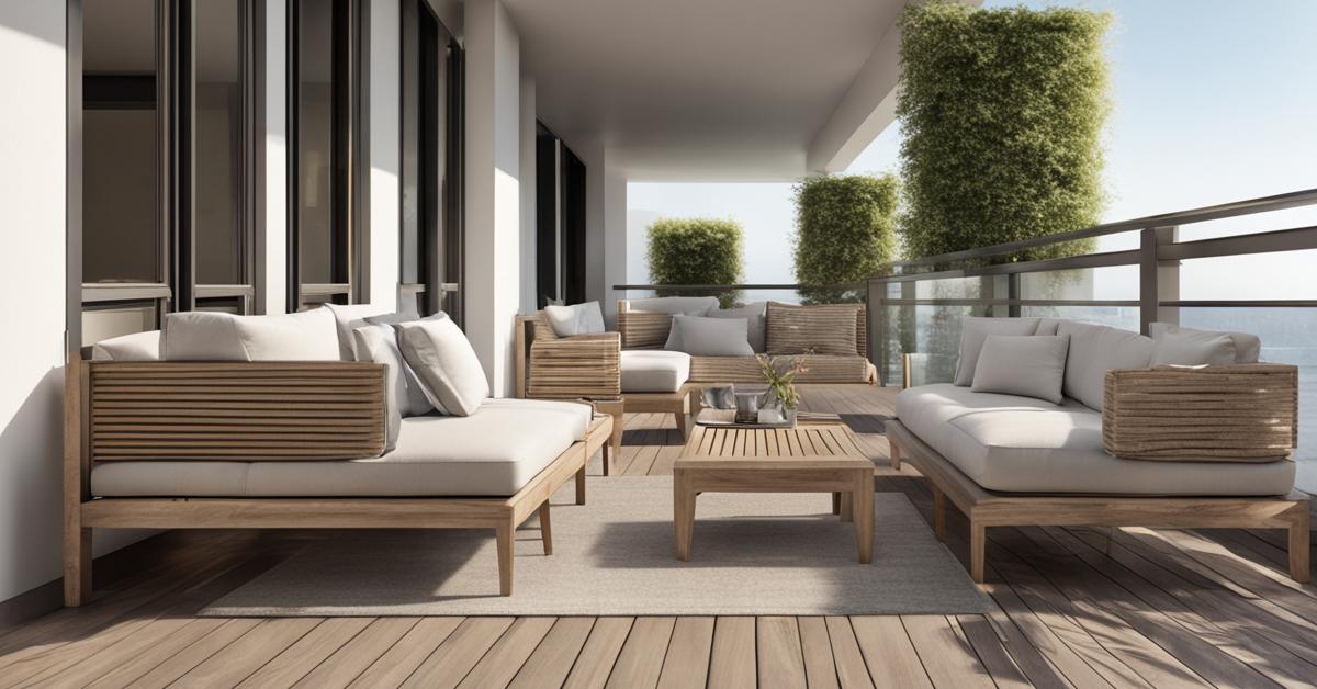 Meble na balkon w bloku: sprawdź, jak wybrać idealne meble tarasowe