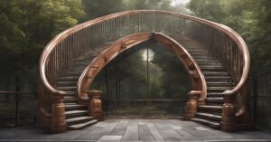 Schody z podkładów kolejowych – inspiracje do ogrodu i DIY